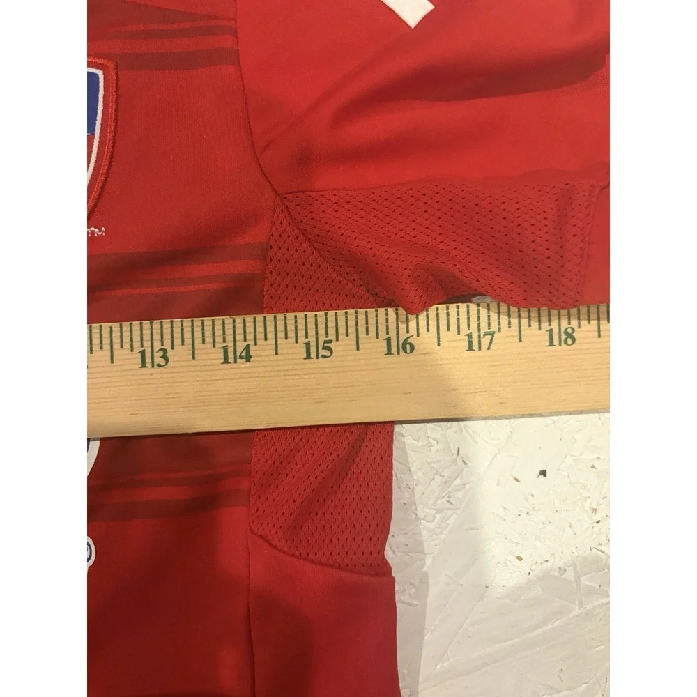 Adidas FC Dallas Soccer Jersey Youth Boys M 2014/15 Red MLS Football Kids